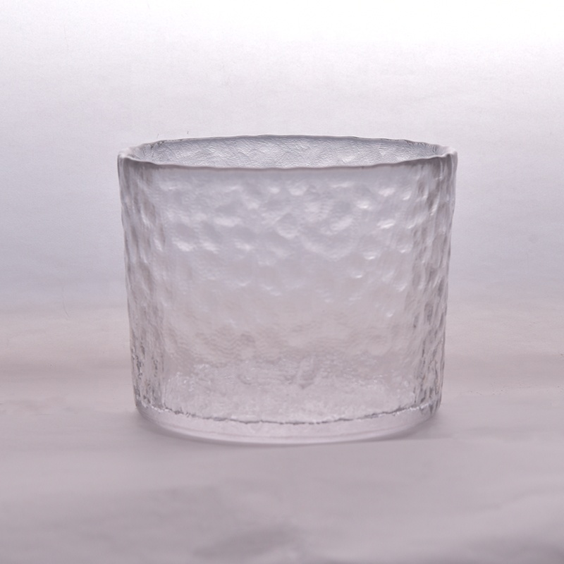 Clear laser engraving candle jars votive glass candle container scented wedding decor wholesale