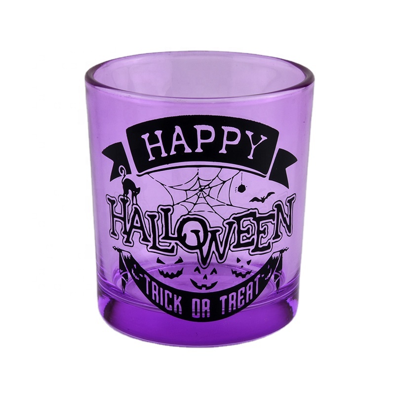 Halloween Decorative Glass Candle Jars Wholesale