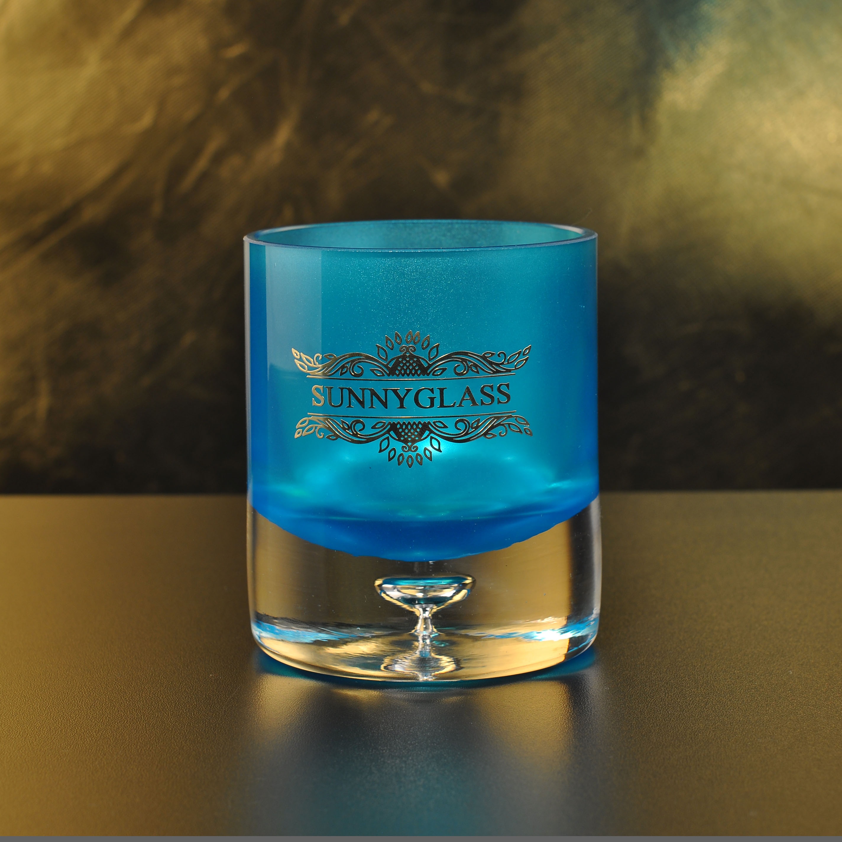 Sunny scented crystal tealight glass jar candle supplier