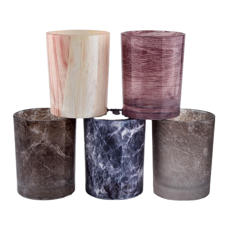 Sunny decorative luxury votive cylinder glass candle holders