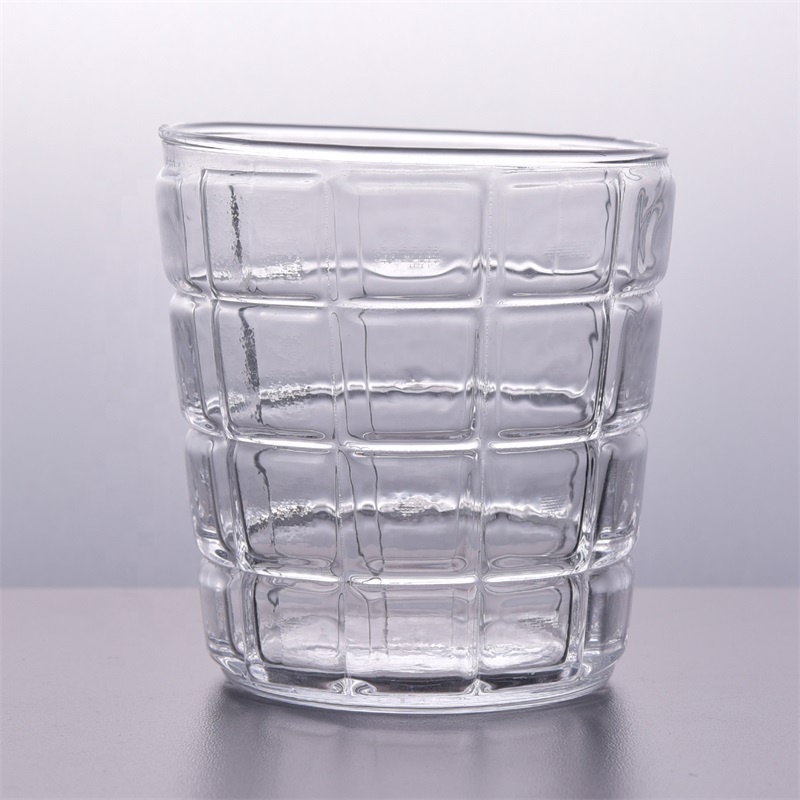 home decorations candle vessel luxury glass container for candle making