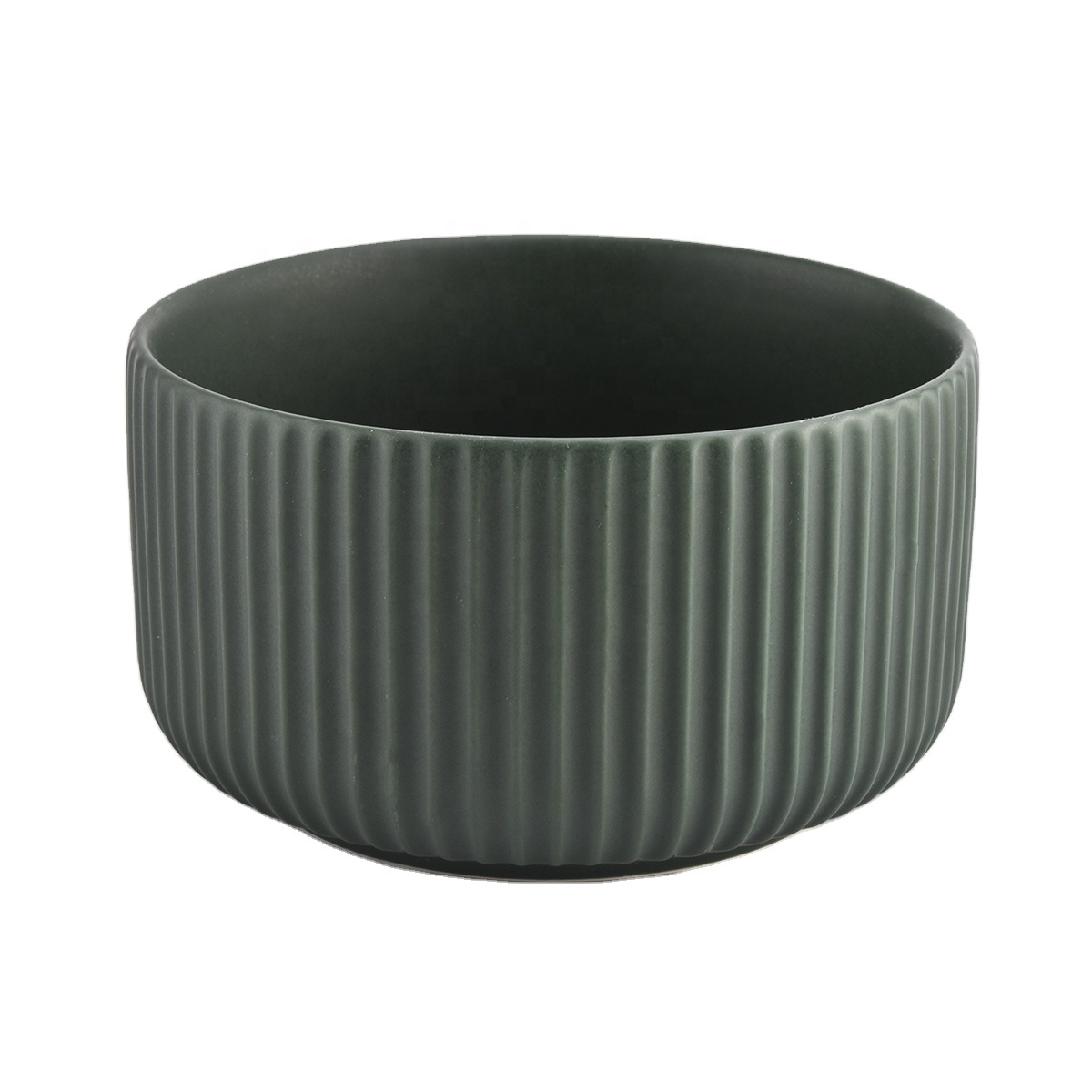 ecofirendly custom ceramic candle jars with pattern