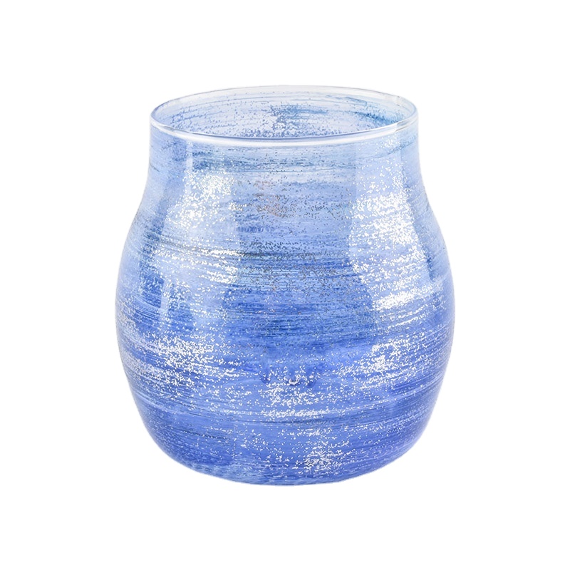 Luxury customized glass candle holder wedding centerpieces