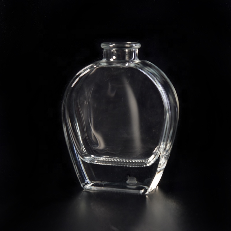 Luxury round glass oil bottle diffuser fragrance aromatherapy double wall home decoration