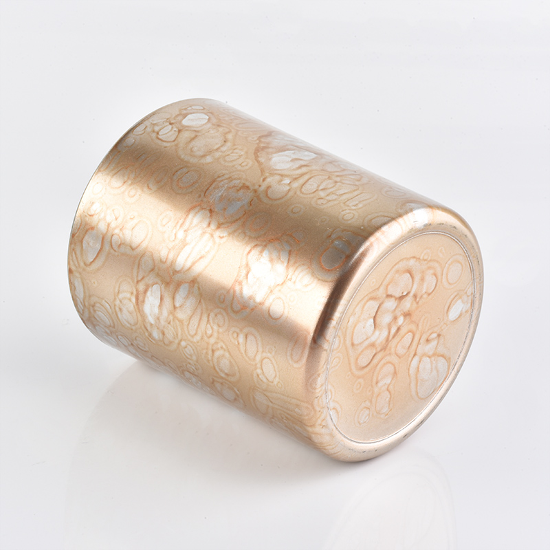 Customized cylinder candle vessel votive glass candles jars scented wedding decor wholesales