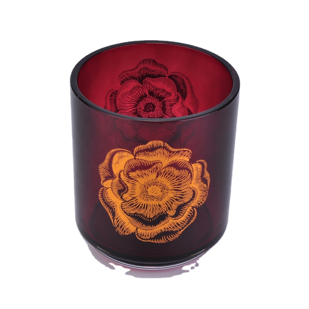 Sunny Cylinder tealight custom glass candle holders