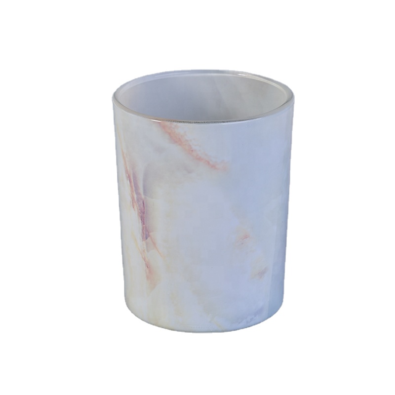 600ml Custom candle holders glass candle jar supplier