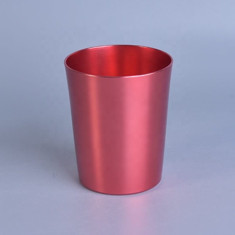 Pillar candle holder metal candle jar home decor wholesales