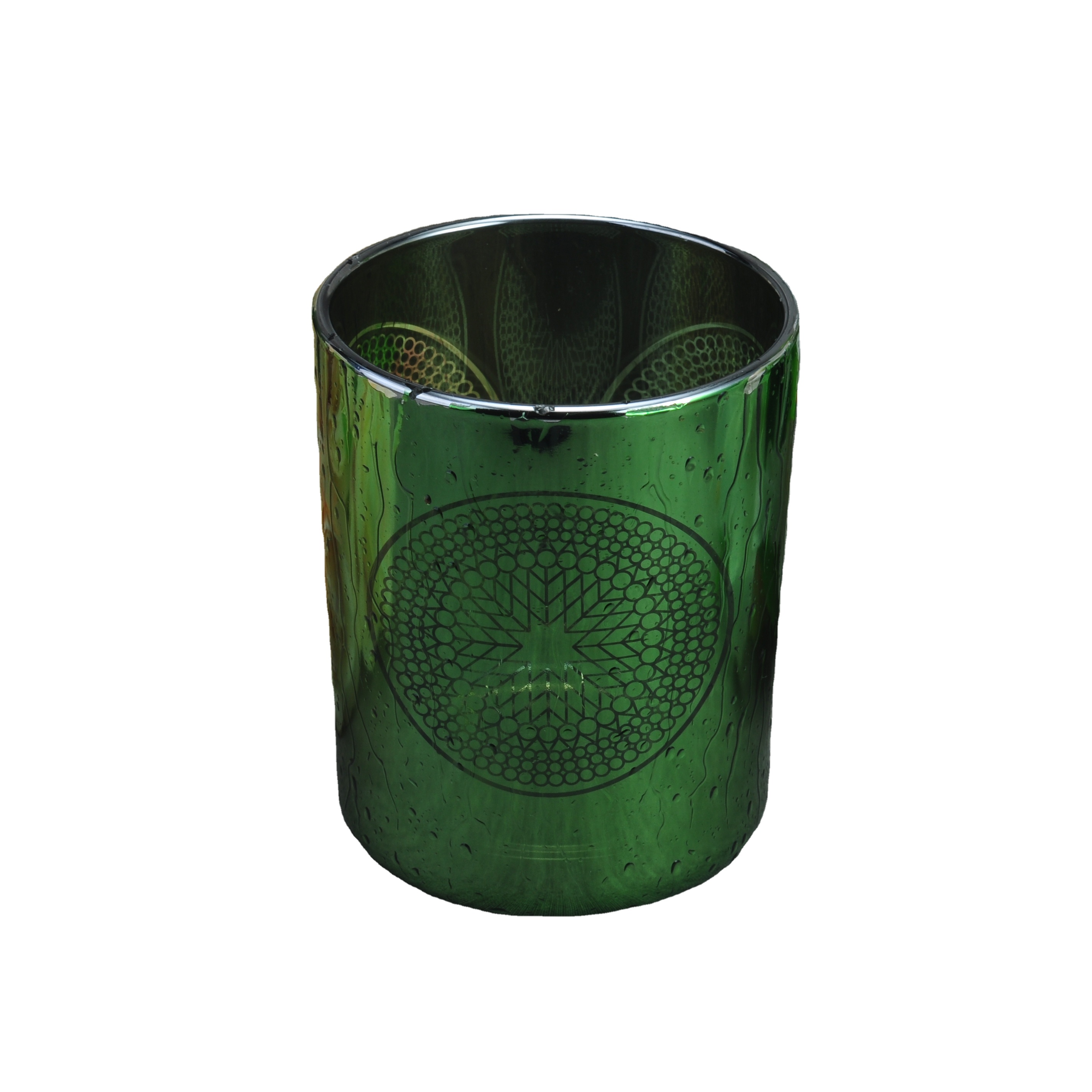 Sunny design luxury tea light glass candle vessel home decoration