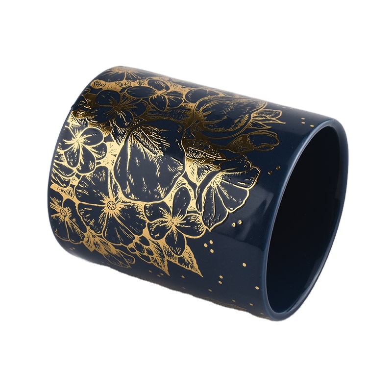 Sunny new design luxury custom cylinder ceramic candle holders