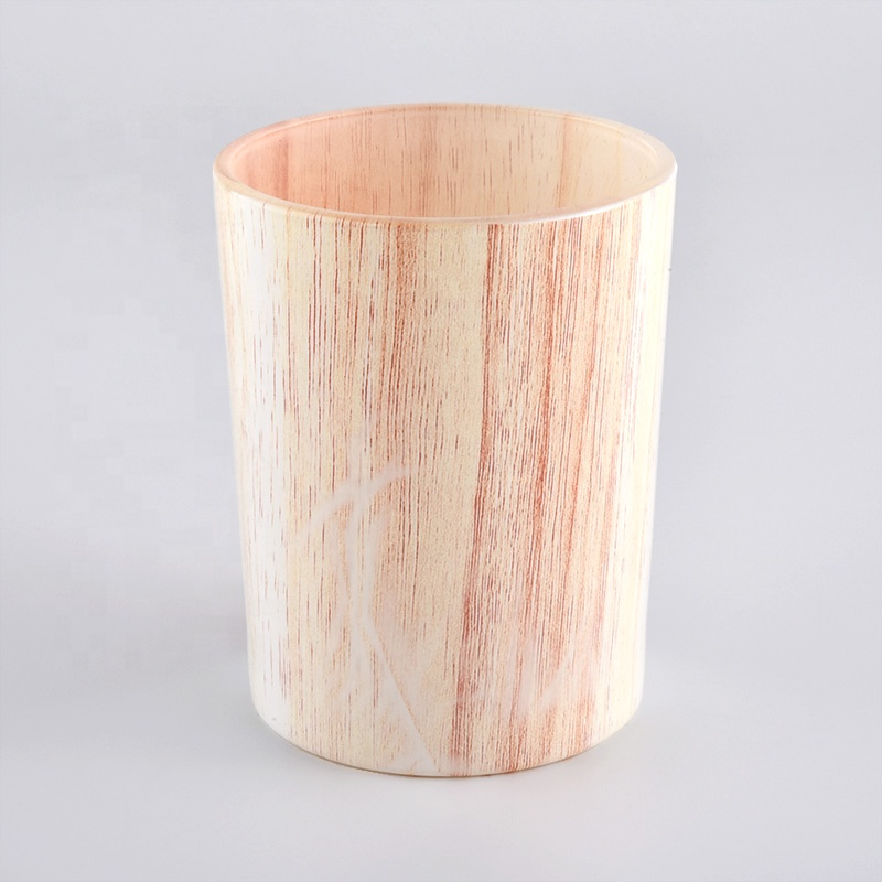 marble empty candle jars for candle making