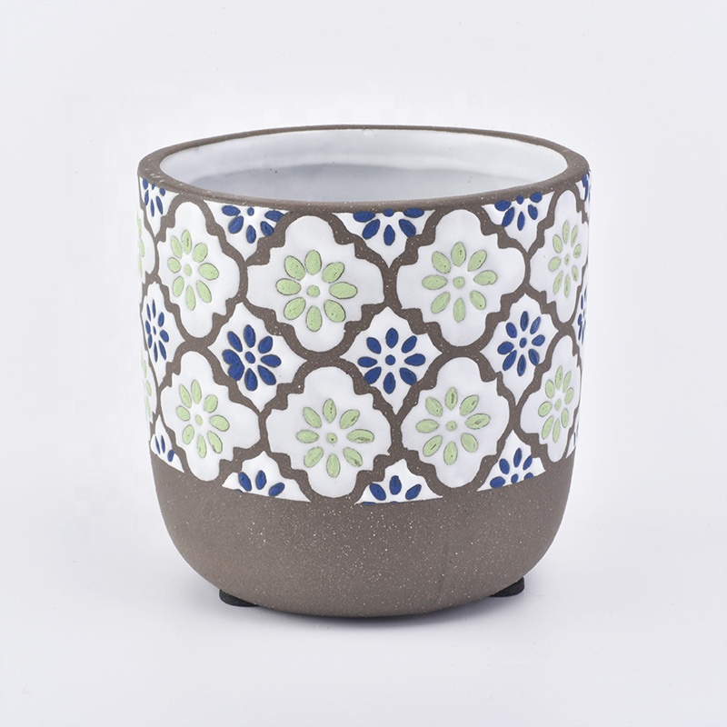 300ml vintage matte porcelain ceramic holder tealight candle jar wholesale