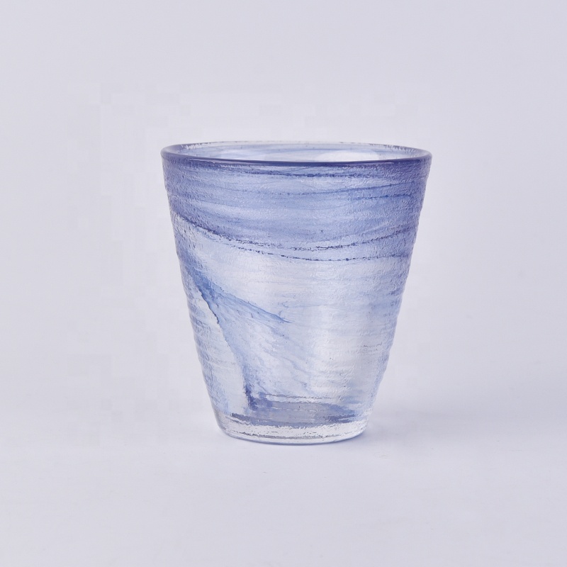 Custom hurricane glass candles vessel home decoration