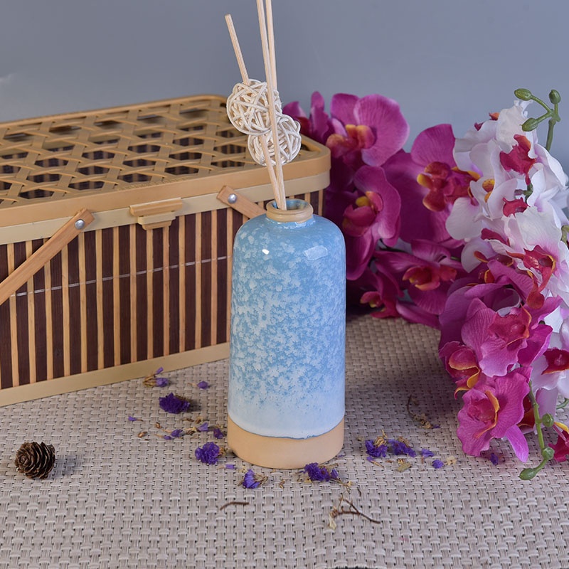 Fragrance aroma ceramic oil reed diffuser empty bottles