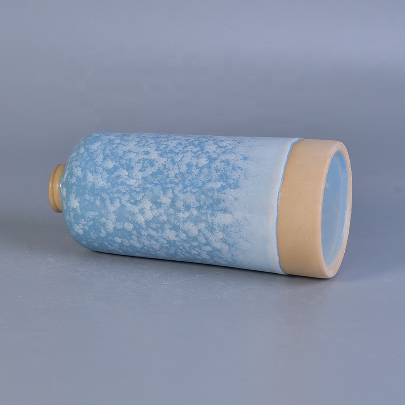 Fragrance aroma ceramic oil reed diffuser empty bottles