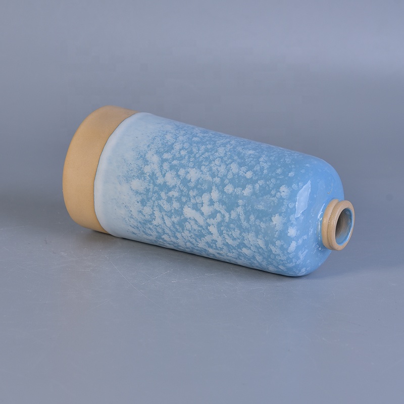 Fragrance aroma ceramic oil reed diffuser empty bottles