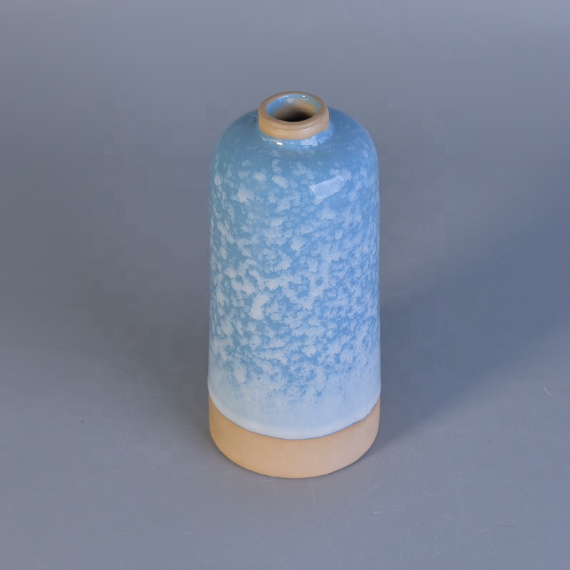 Fragrance aroma ceramic oil reed diffuser empty bottles