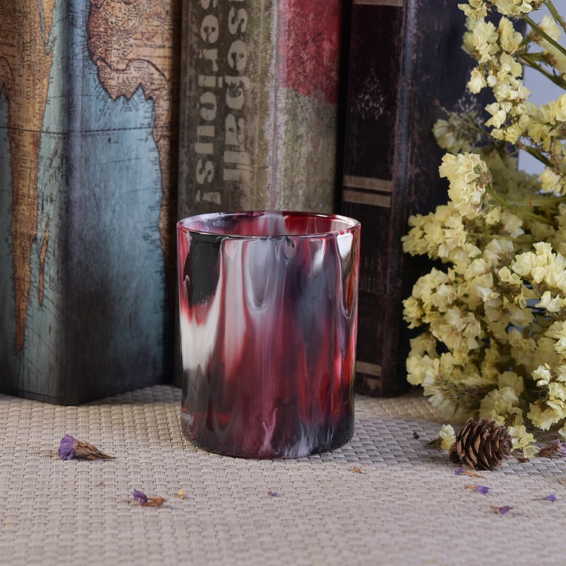 Heat resistant Custom glass candle vessel wholesales