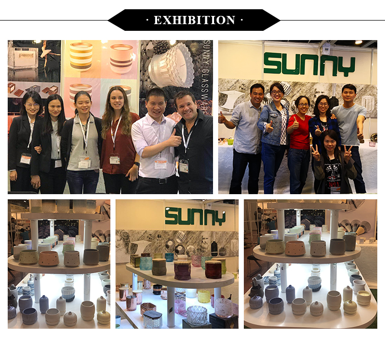 Luxury round glass oil bottle diffuser fragrance aromatherapy double wall home decoration