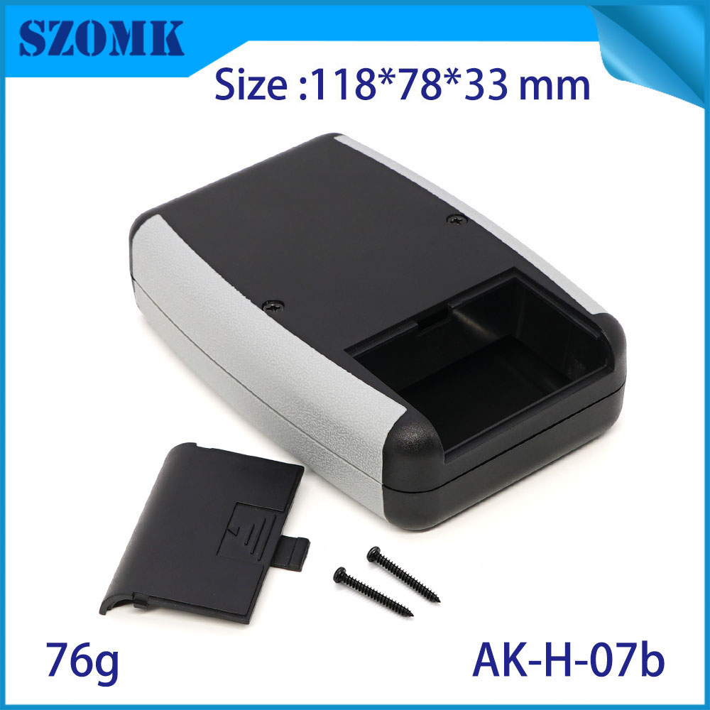 enceinte de handhand boîtier de l'instrument en plastique électriques AK-H-07b plastique