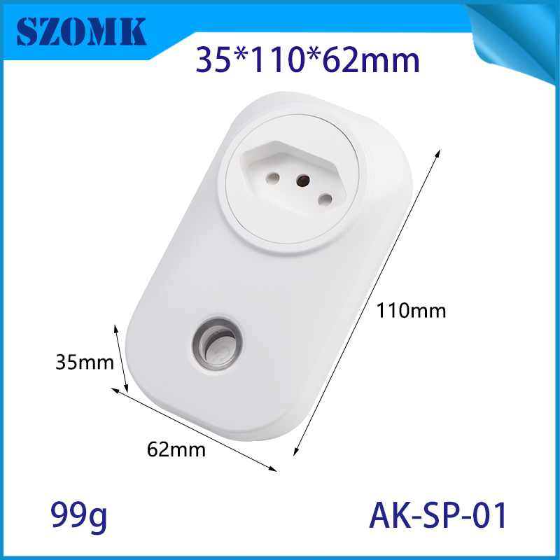 AK-SP-01 Brésilien Standard PC PLAC PLASTIQUE PLASSE PLUME ENCIRES PLIGS SOCKET POUR LES