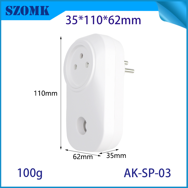 AK-SP-03 Israeli Standard Smart Home Plugs Zündkerze PC Plastikbox