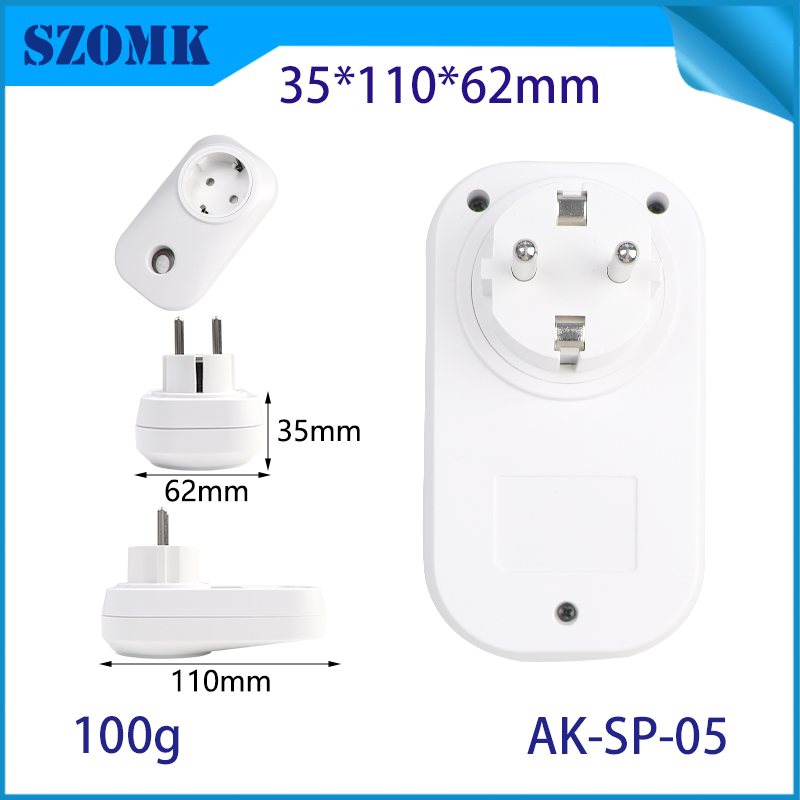 AK-SP-05 Boîtes de bougie électrique EU Boîte de bougie murale Boîte PC Boîtier PC pour l'alimentation