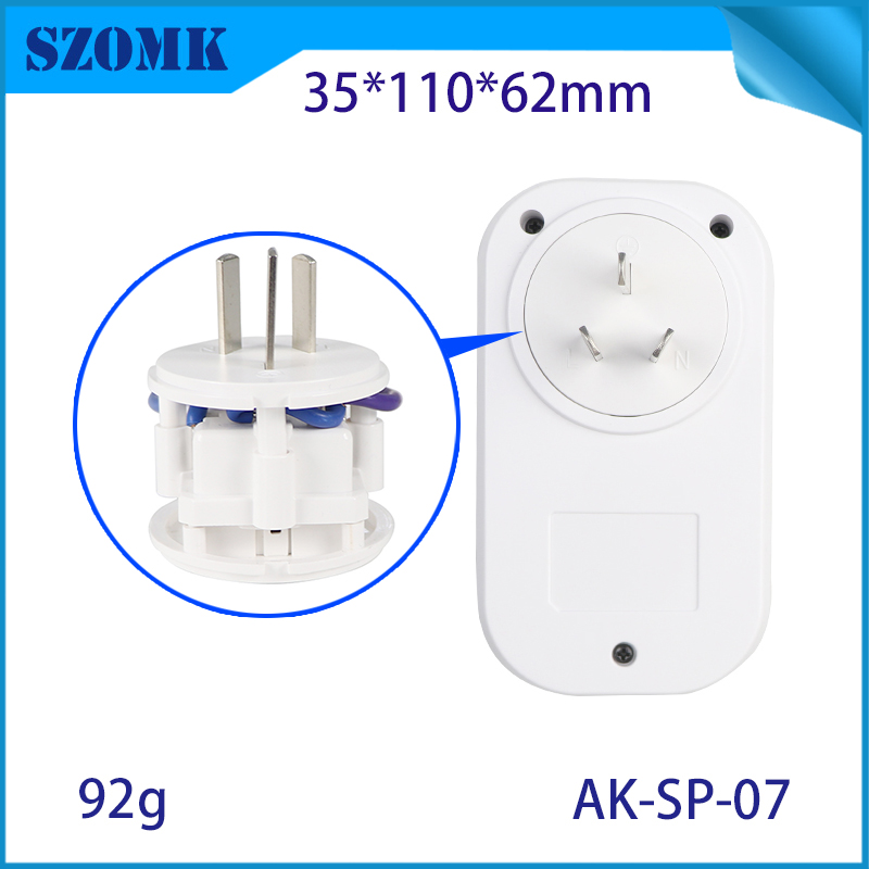 AK-SP-07 Norme chinoise - 10A PC Electronics Instruments Enclos de prise de prise WiFi Smart WiFi