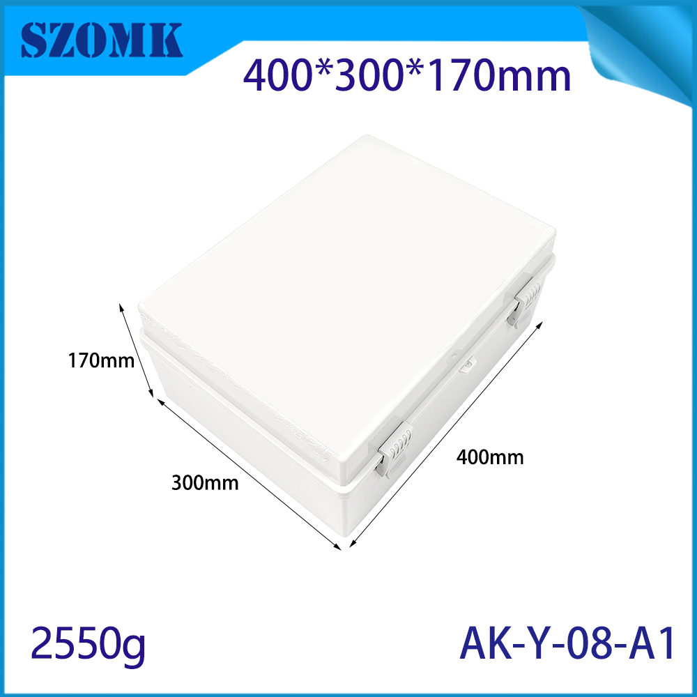 AK-Y-08A1 COVER HINGED IP67 PLANT EMPLAPIER LA JONCTION électrique 400x300x170mm
