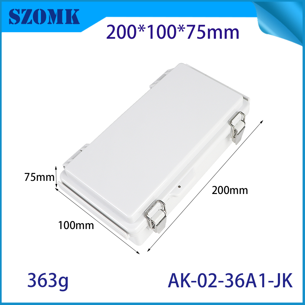 AK-02-36A1-JK ABS IP67 Boîte de distribution de distribution de fibres optiques extérieure