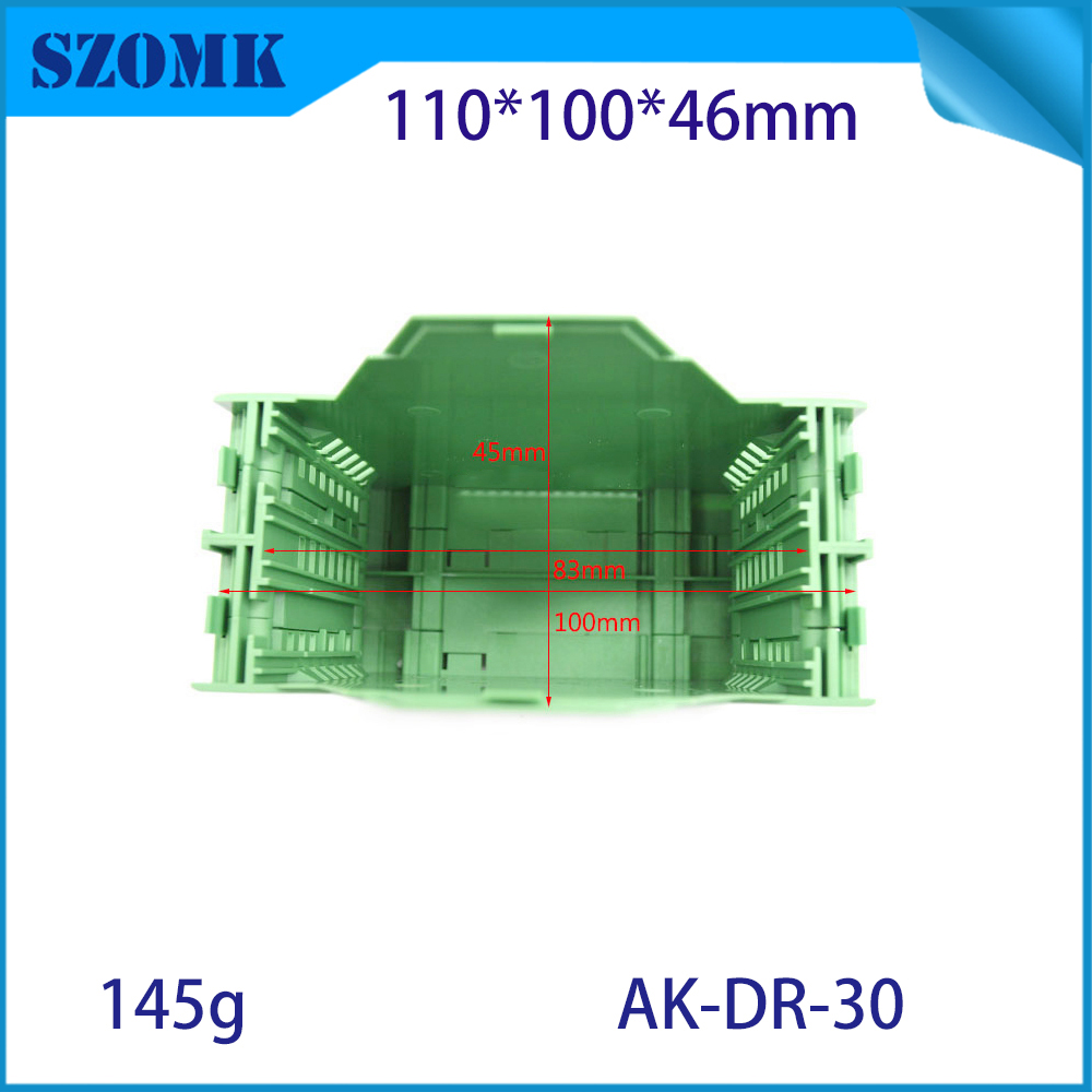 China Hot Sales PA66 110x100x46mm DIN RAIL JUNCTION sealing agency/AK-DR-30
