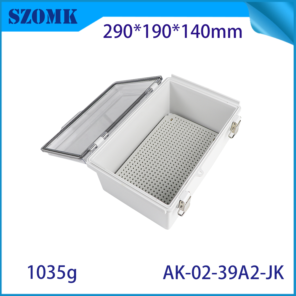 AK-02-39A2-JK Clear Deckung Edelstahl Latchanction Box Elektrokast