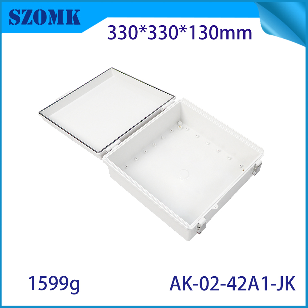 AK-02-42A1-JK WALFORTISCHE KAFFEN 304 Edelstahl Latch Outdoor Electrical Box für Marine Electrical Box für Stromversorgungen 330x330x130mm