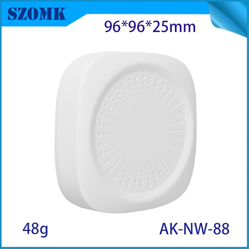 AK-NW-88无线WiFi路由器网络播放器网关ABS塑料外壳制造商96*96*25mm