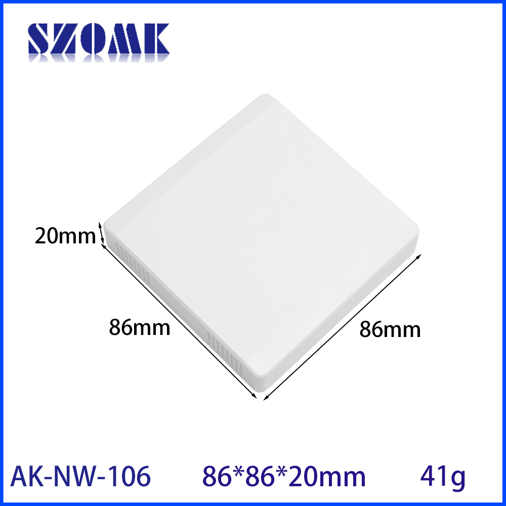 AK-NW-106轻型塑料传感器紧凑型物联网塑料外壳86*86*20mm