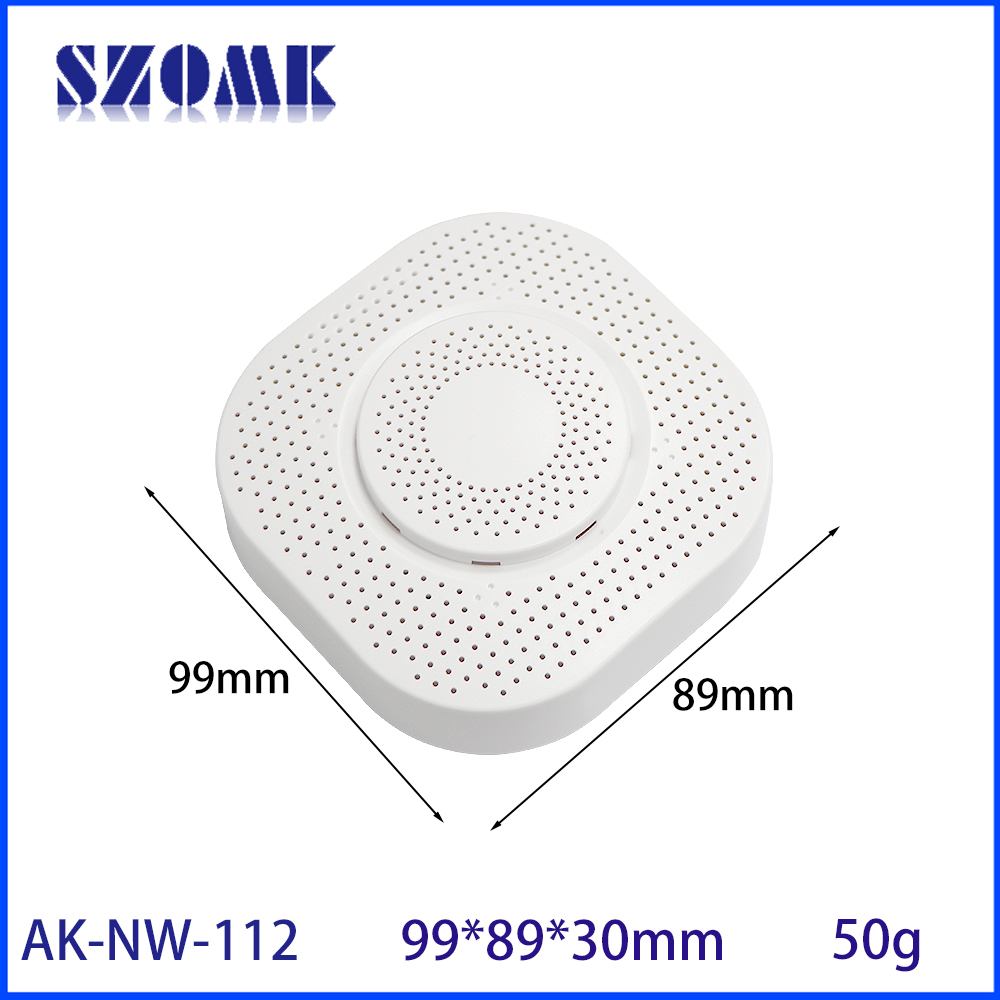 AK-NW-112 Boîtier en plastique télécommandé ABS CASEUR COMPACT POUR TEMPERSE ET HUMIDITÉ CAPTEUR 99 * 89 * 30MM