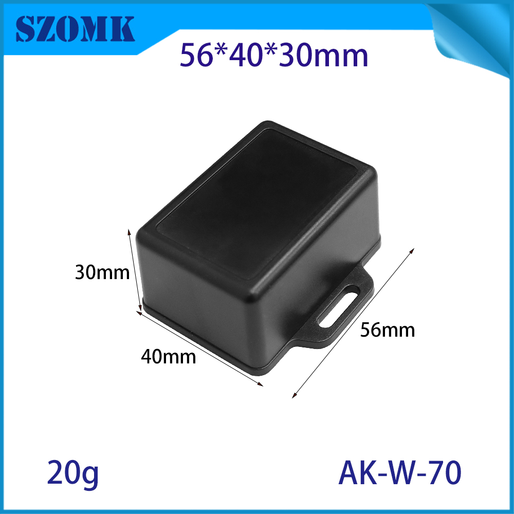 AK-W-70 Versorgung Kunststoffgehäuse Anschlusskasten LED Netzteil kleine Gehäuse Sicherheitswand Controller Gehäuse 55*40*28 mm