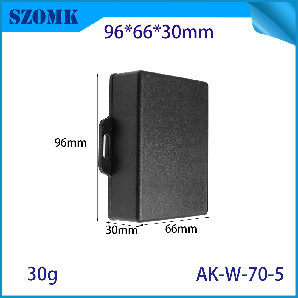 AK-W-70-5 mit Ohrinstrumentenbox elektrischer Versorgung Black Circuit Box Elektronische ABS-Projekt Fall 95*65*30 mm