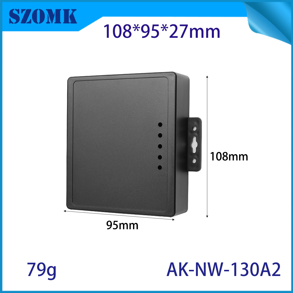 AK-NW-130 Flansch industriell Kunststoff 4G 5G Full Network Shell SIM-Karten Wireless CPE-Router-Handbuch Gehäuse Box 108*95*27mm