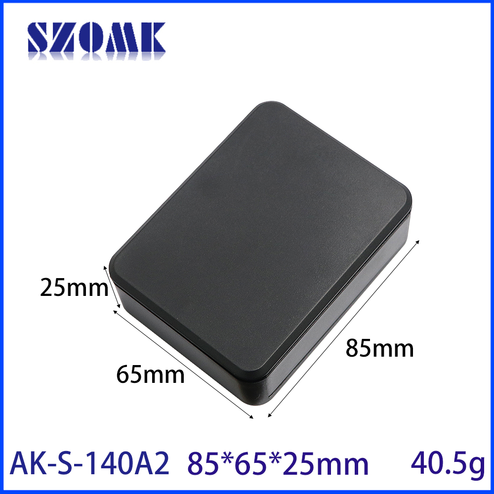 85*65*25毫米AK-S-140通用塑料电子外壳ABS接线盒仪器机箱传感器电源电路板