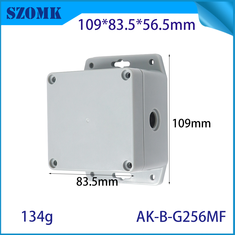 Boîte de jonction en Polycarbonate étanche IP65, perçage 109x83.5x56.5MM, boîtier électrique extérieur, boîtier mural