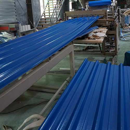 China Corrugated Plastic UPVC PVC Trapezoidal Roofing Sheet Price On Sale