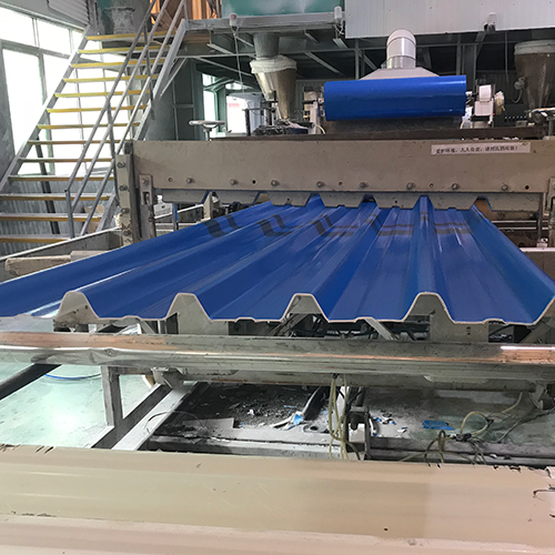 OEM PVC بالجملة ورقة من البلاستيك المموج للماء للسقف الصين الصانع