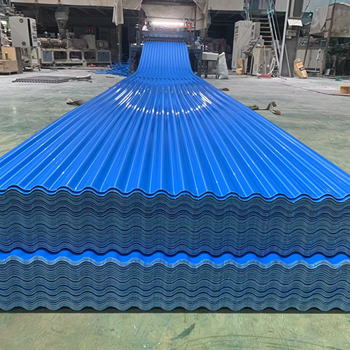 OEM PVC بالجملة ورقة من البلاستيك المموج للماء للسقف الصين الصانع