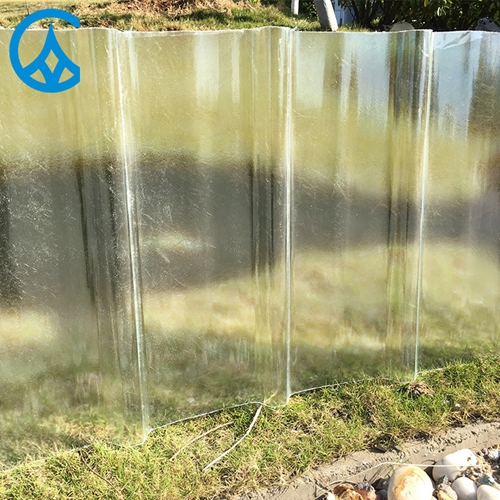 FRP yarı saydam, şeffaf oluklu çatı kaplama levhaları toptan üreticileri