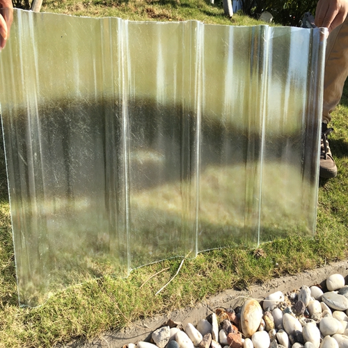 FRP oluklu çatı kaplama levhası fiyatı, fiberglas panel üreticileri tedarikçisi Çin