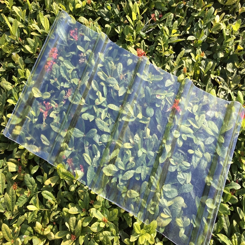 Çatı üreticisi Çin için şeffaf oluklu plastik, şeffaf çatı kiremitleri levha