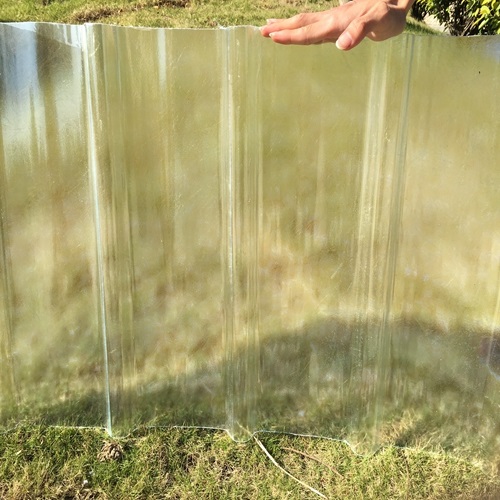 Yeni Şeffaf Şeffaf Oluklu Fiberglas Panel Üreticisi, FRP Levhalar Plastik Tedarikçisi Çin