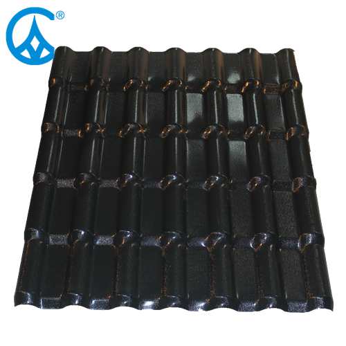 Asa sentetik reçine çatı kiremit PVC yamuklu çatı kaplama fiyat trapezoidal çatı sayfası toptanlar pvc trapezoidal levha fabrika çin