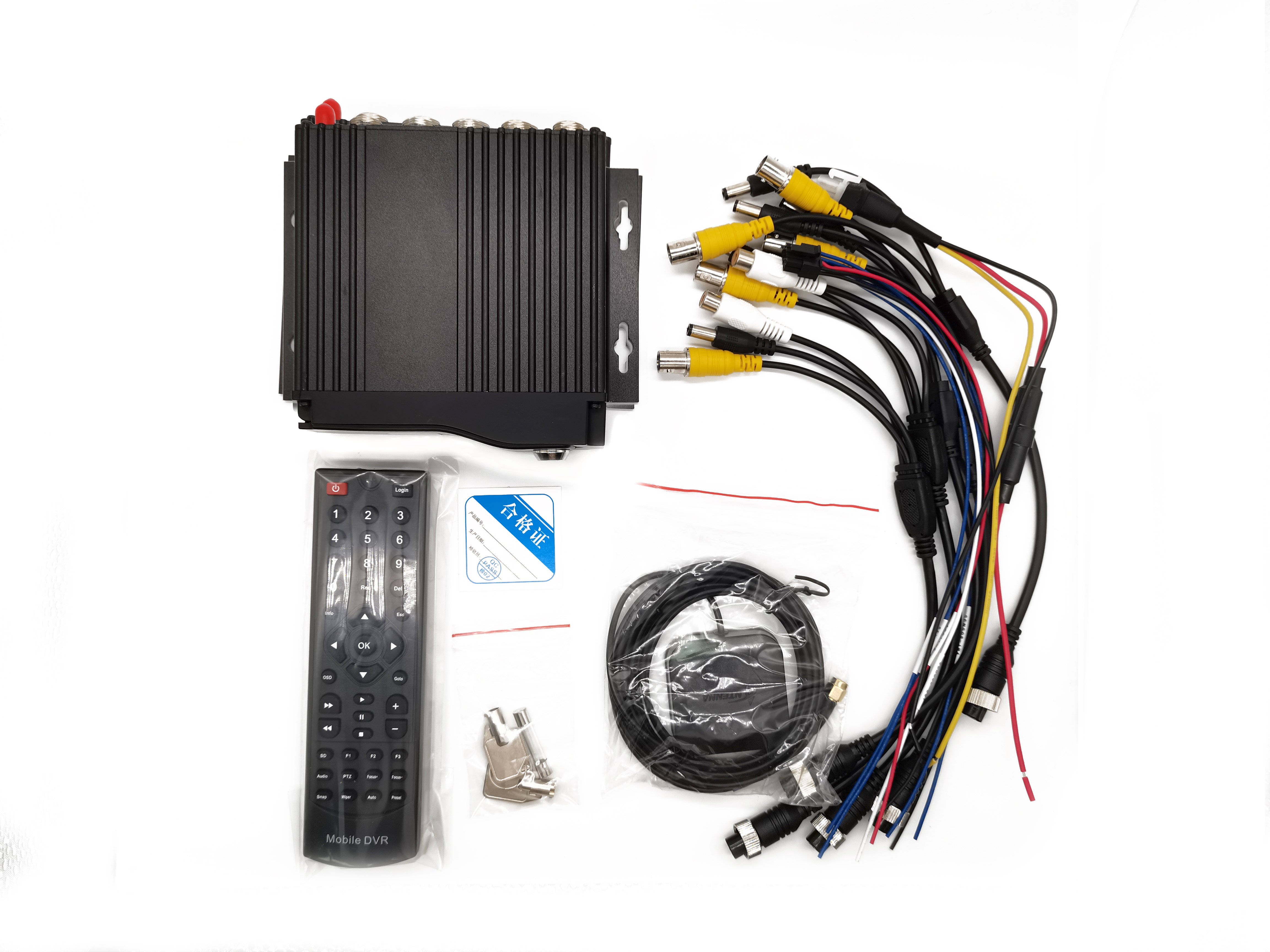 Easy installation factory Car mobile DVR with 4CH 1080P Video Input GPS Tracking Wifi - COPY - 44qqjv